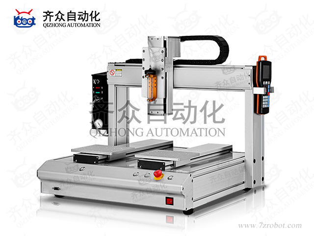 針筒式雙工位四軸全自動(dòng)點(diǎn)膠機(jī)