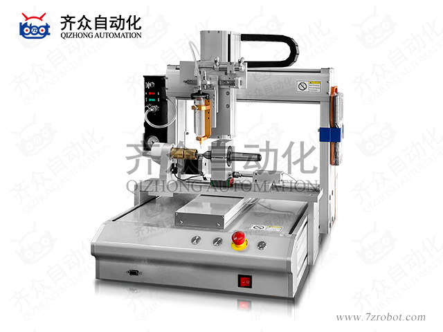 針筒式三軸螺紋涂膠機
