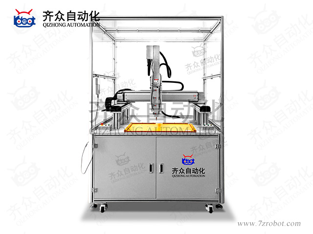 落地型定制大行程伺服絲桿電動推膠三軸全自動點膠機(jī)