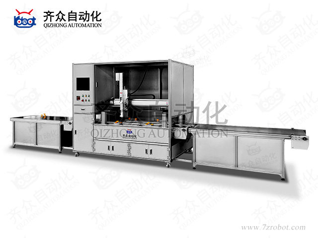 流水線式視覺電動推膠全自動點膠機(jī)