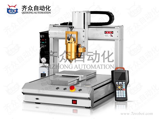 30CC針筒式熱熔膠三軸全自動(dòng)點(diǎn)膠機(jī)